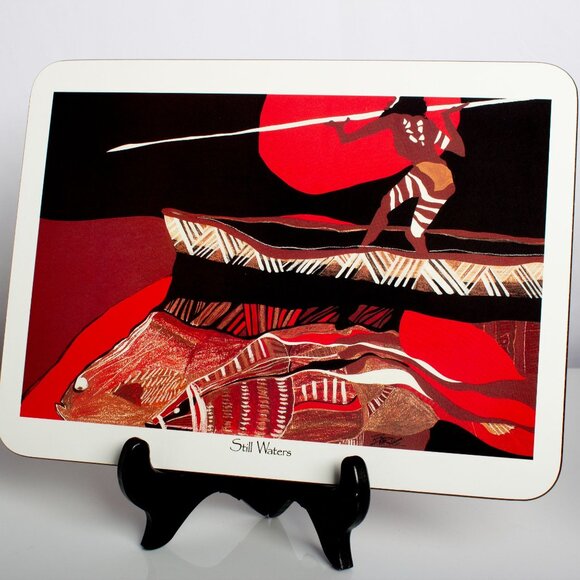 Jason Placemats Set Of 6 Featuring Australian Indigenous Art - Picture 5 of 7